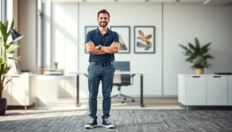 casual office wear men