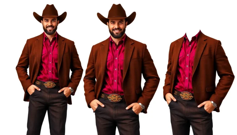 formal western wear for men